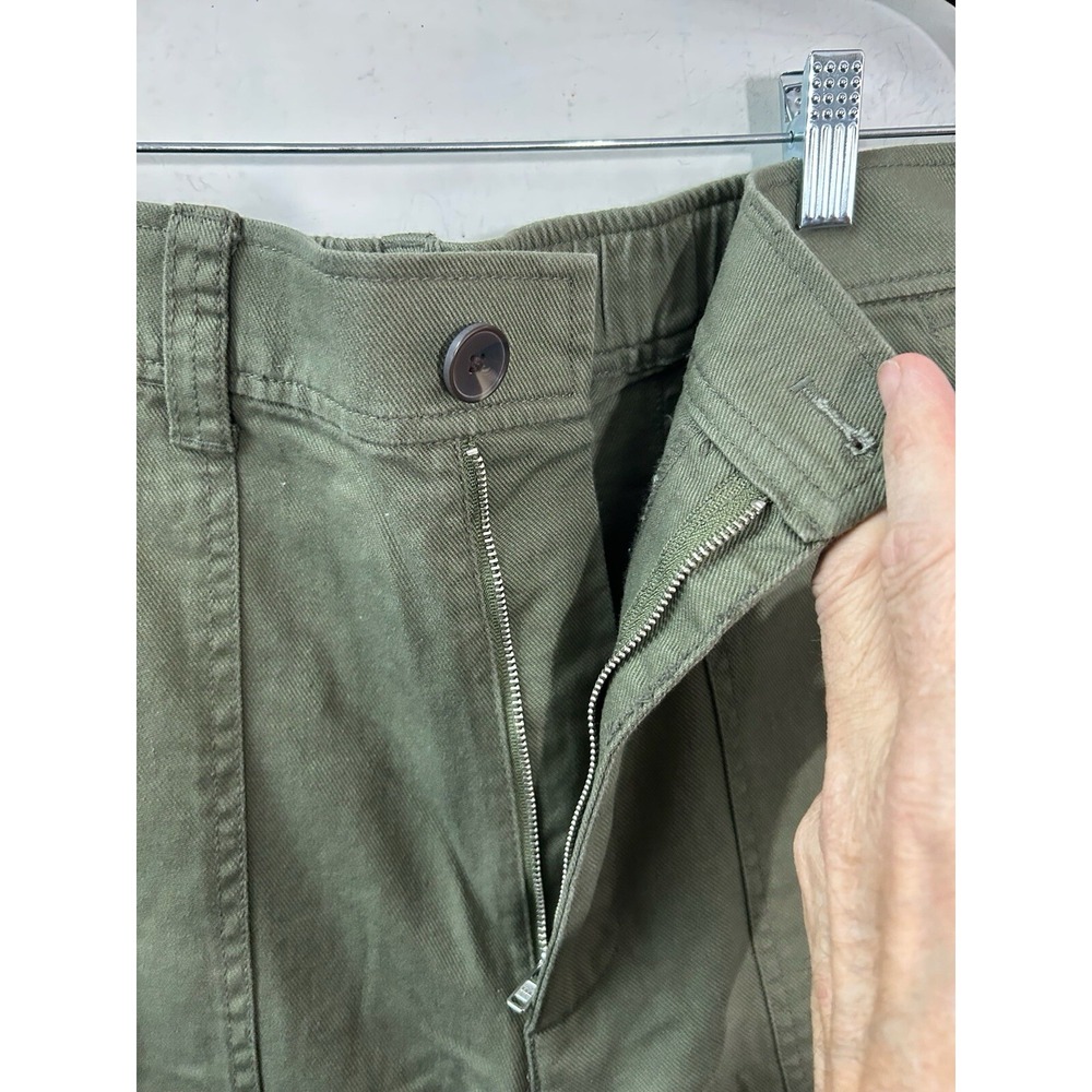 Free Assembly‎ Womens Size 14 Cargo Hiking Pants Active Stretch Olive Green Gorp - Picture 6 of 14